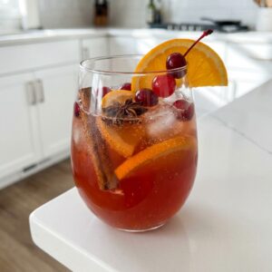 Holiday Spice Rum Punch Cocktail Recipe