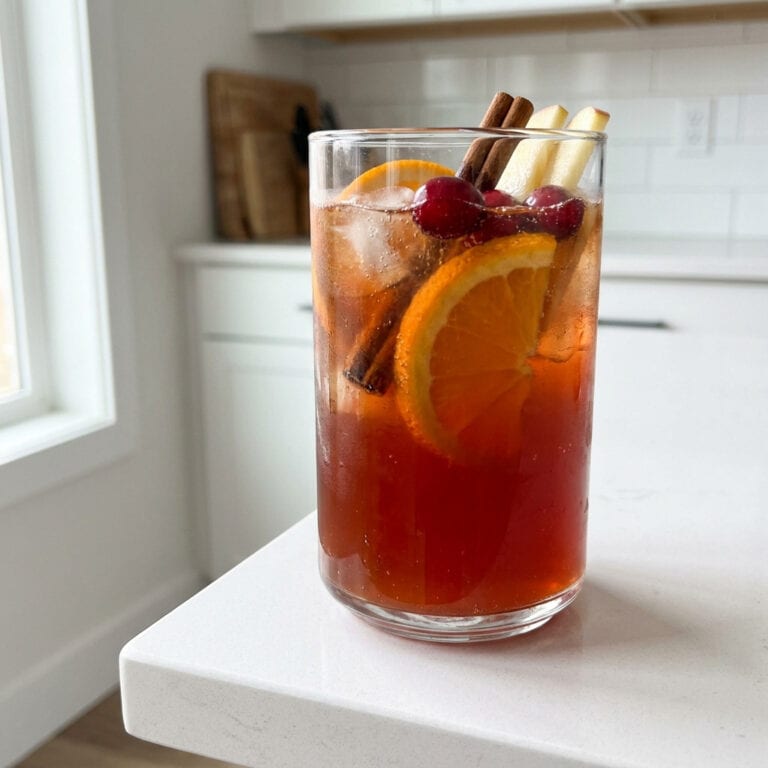 Holiday Spiced Punch Mocktail Recipe