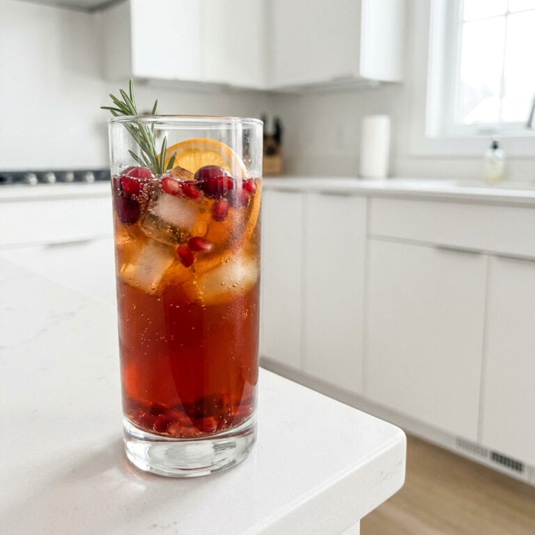 Holiday Spiced Tea Mocktail Recipe