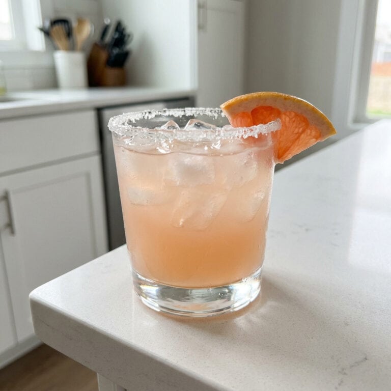 Honey Grapefruit Margarita Cocktail Recipe