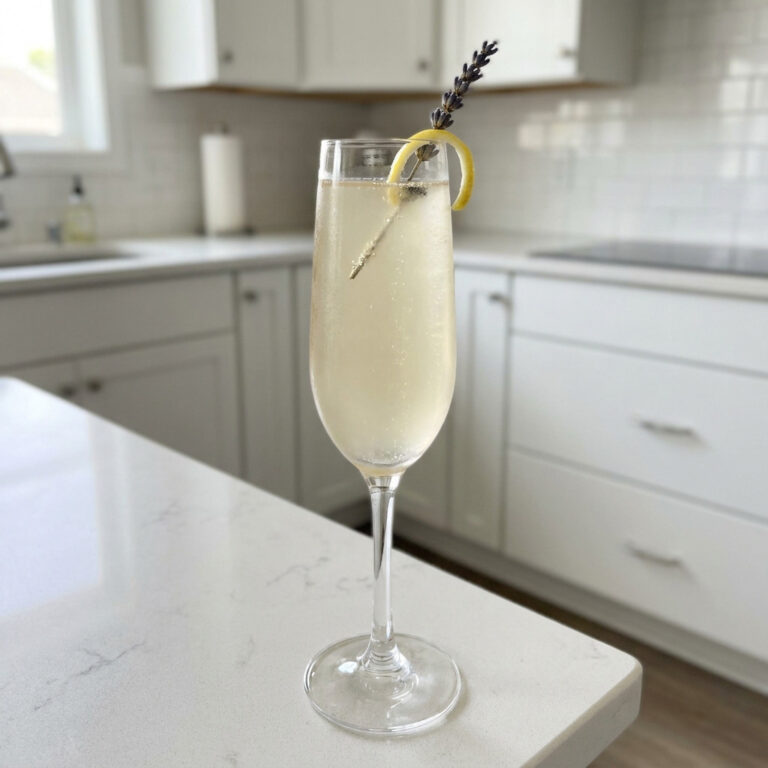 Honey Lavender French 75 Cocktail Recipe