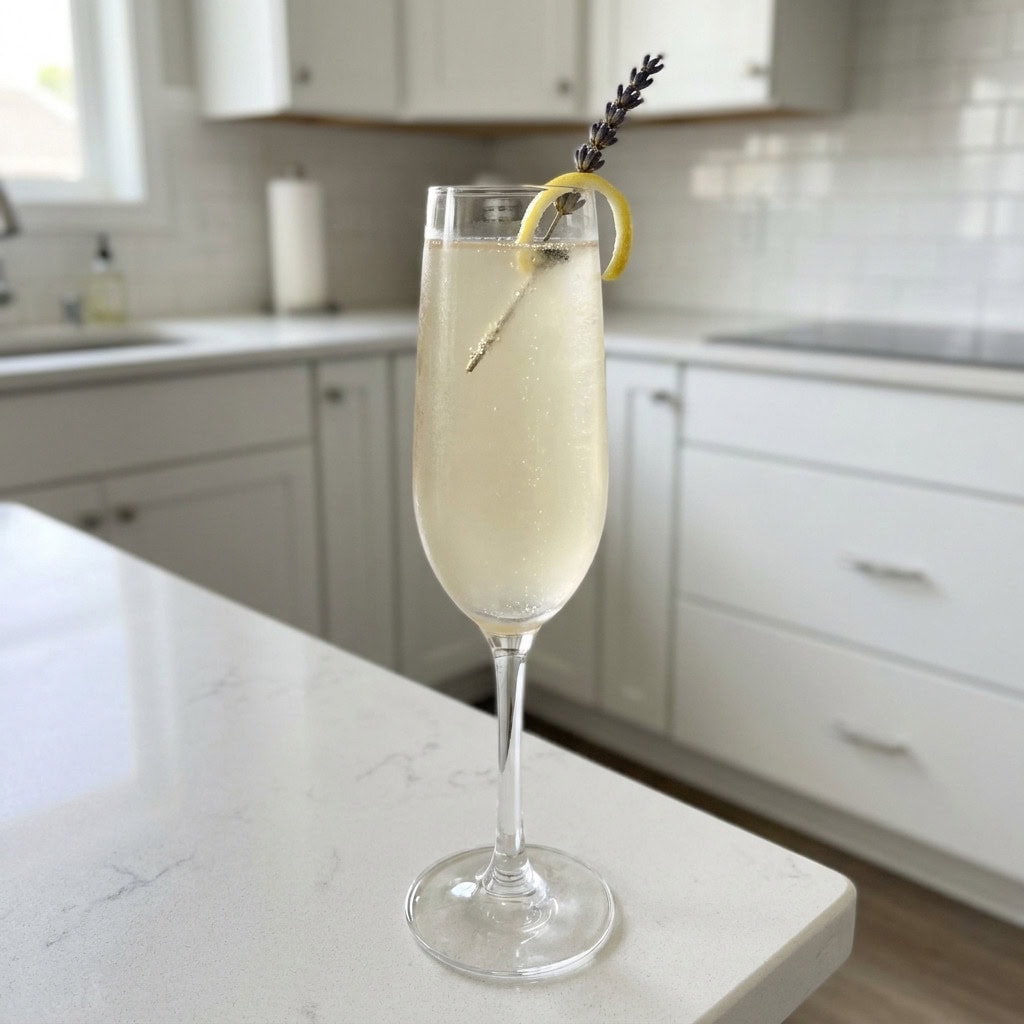 Honey Lavender French 75 Cocktail Recipe