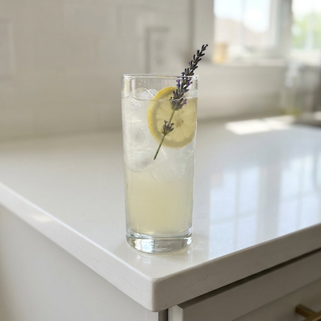 Honey Lavender Lemonade Cocktail Recipe