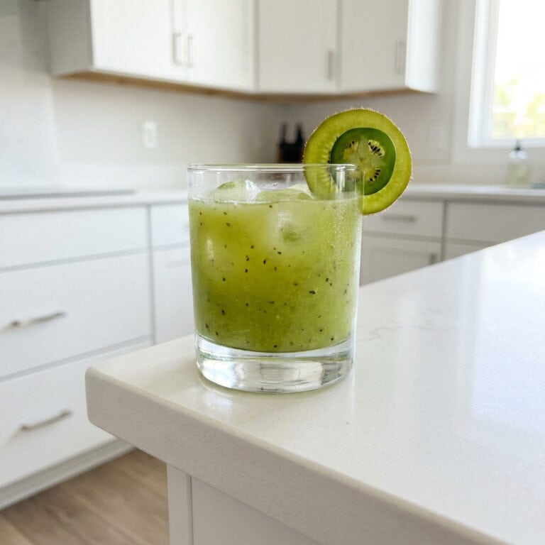 Kiwi Jalapeno Margarita Cocktail Recipe