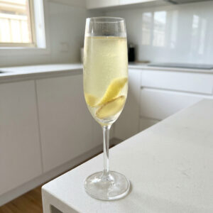 Lemon Ginger Prosecco Cocktail Recipe