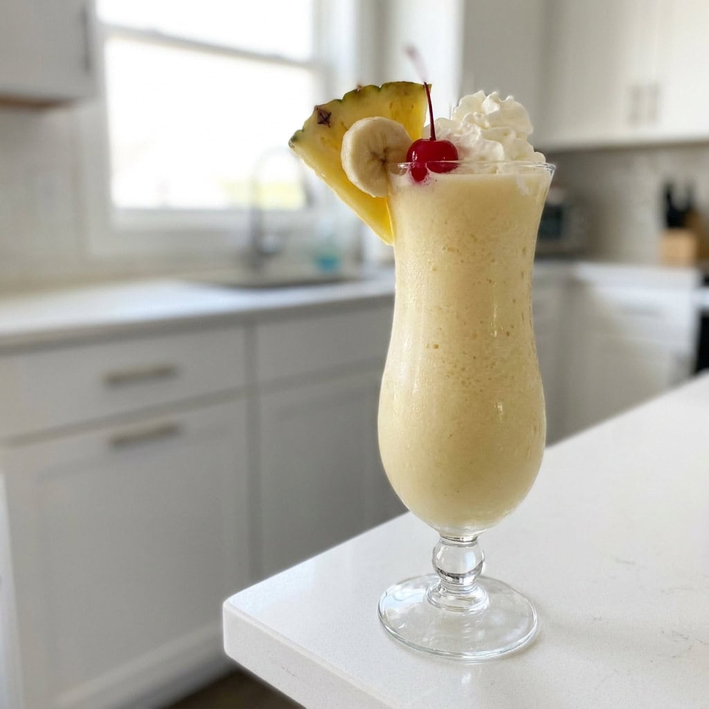Malibu Banana Colada Cocktail Recipe