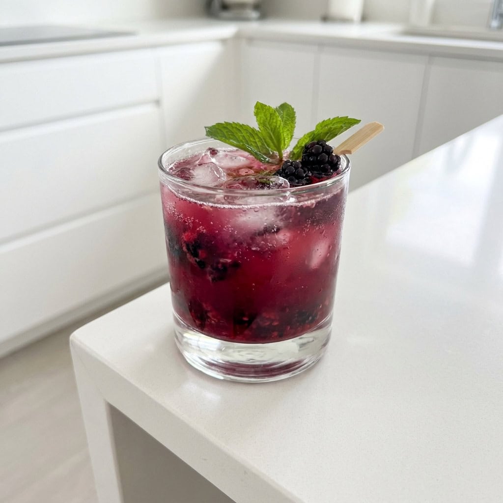 Malibu Blackberry Smash Cocktail Recipe