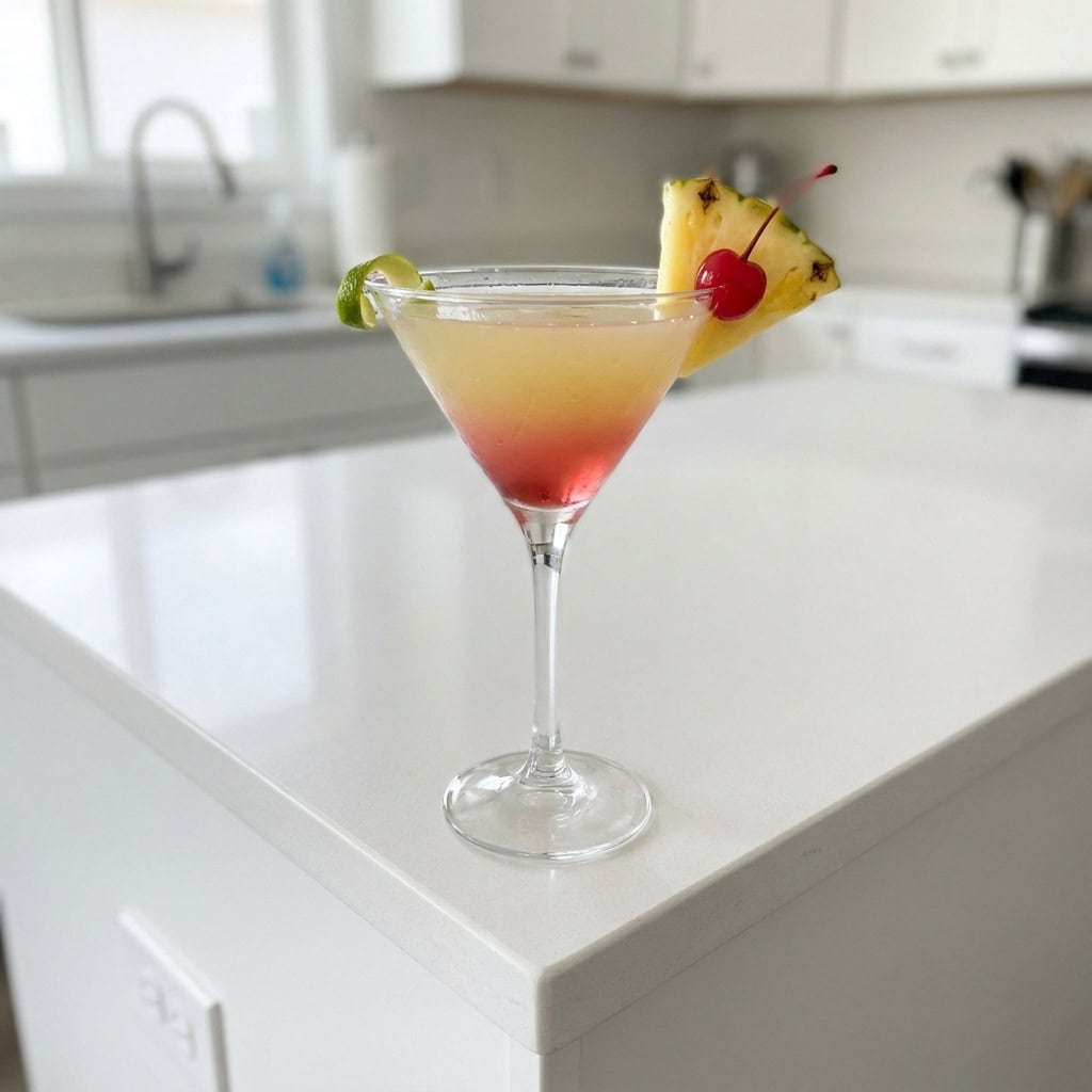 Malibu Breeze Martini Cocktail Recipe