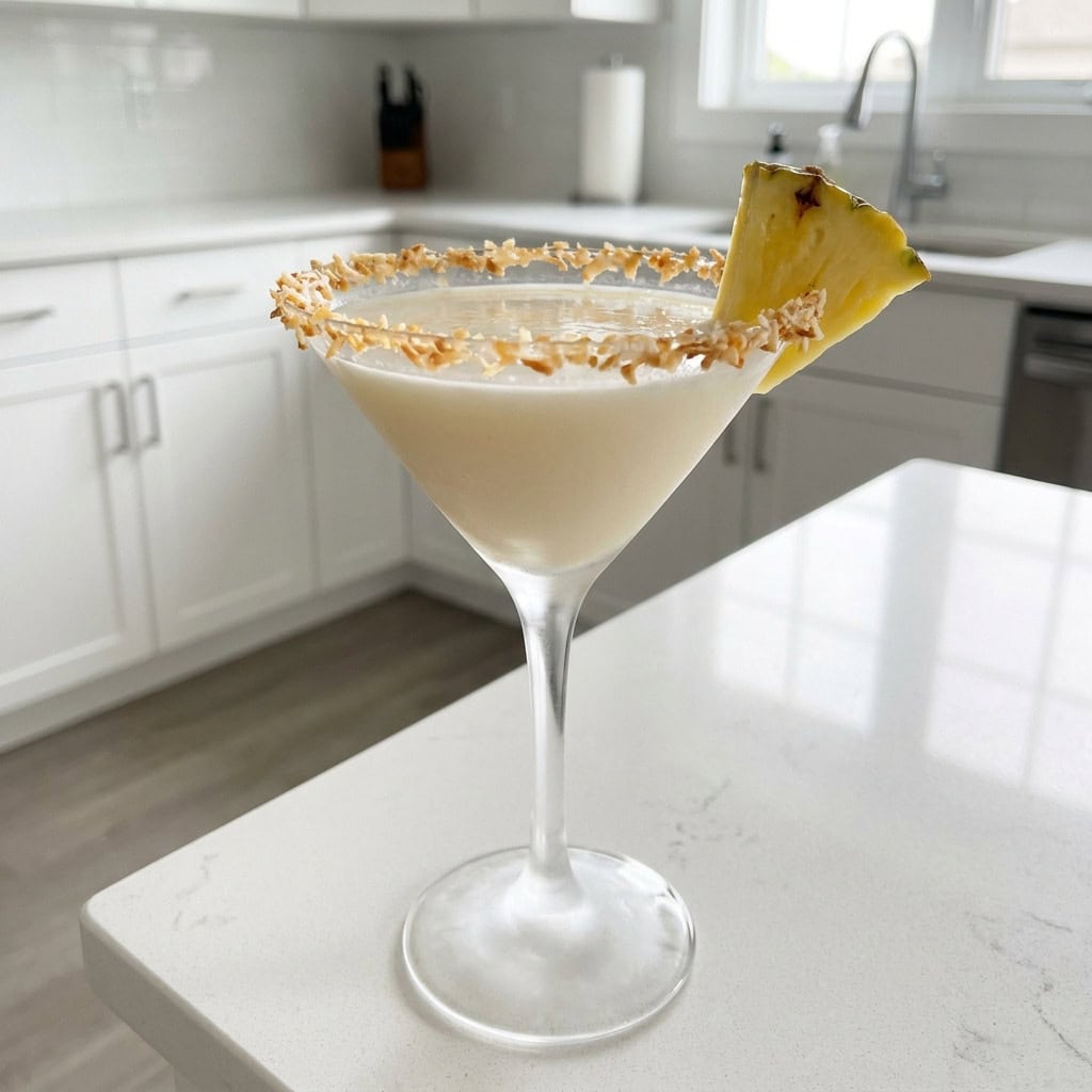 Malibu Coconut Cream Martini Cocktail Recipe