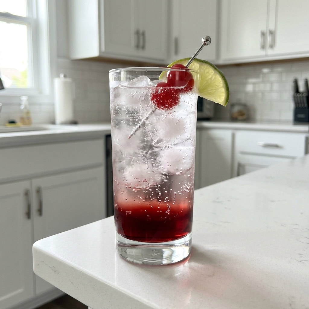 Malibu Rum Shirley Temple Cocktail Recipe