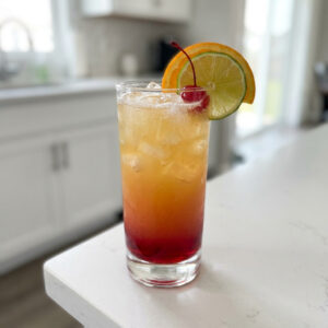 Malibu Rum Swizzle Cocktail Recipe