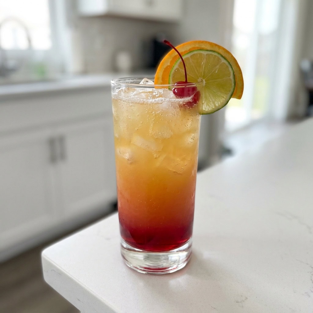 Malibu Rum Swizzle Cocktail Recipe