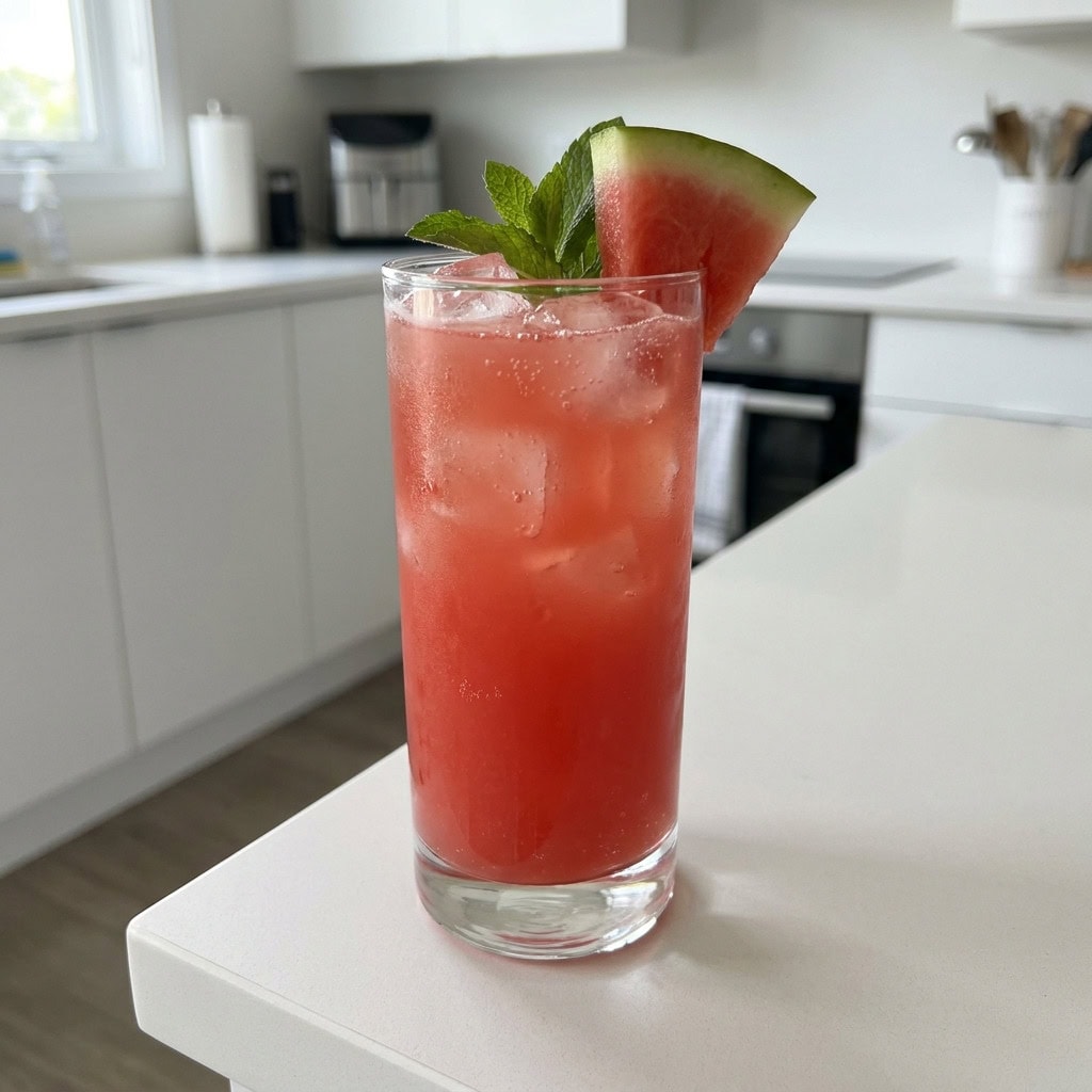 Malibu Watermelon Cooler Cocktail Recipe