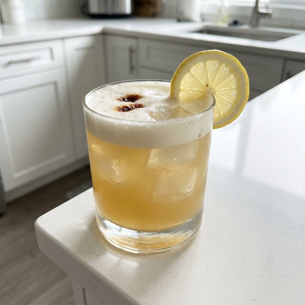 Malibu Whiskey Sour Cocktail Recipe