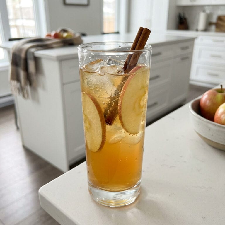 Maple Apple Cider Mocktail Recipe