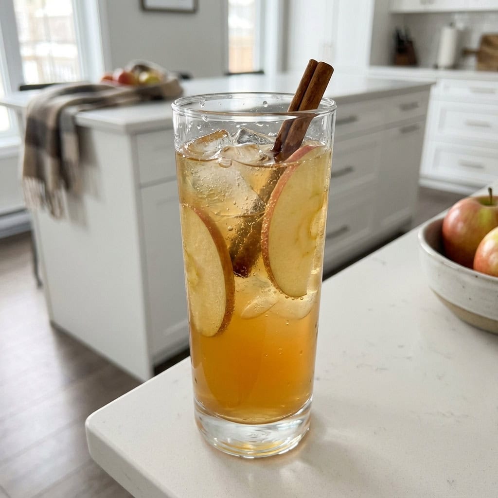 Maple Apple Cider Mocktail Recipe