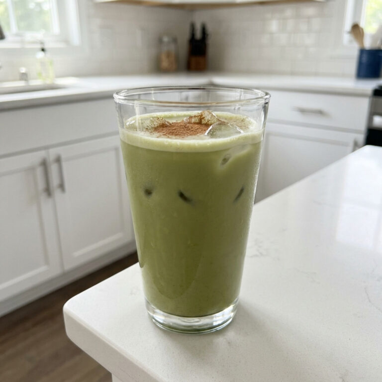 Maple Matcha Latte Cocktail Recipe