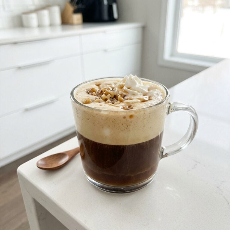 Maple Walnut Latte Mocktail Recipe