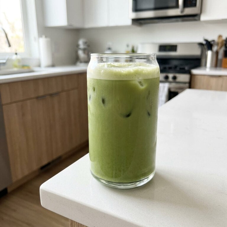 Matcha Almond Milk Latte Cocktail Recipe