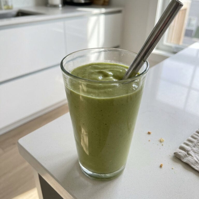 Matcha Avocado Smoothie Cocktail Recipe
