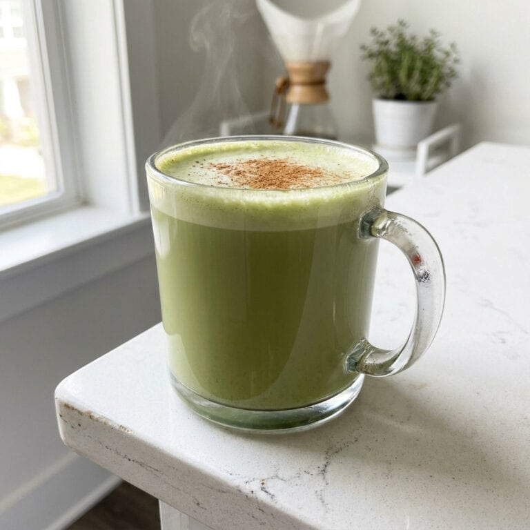 Matcha Cinnamon Latte Cocktail Recipe