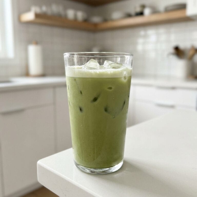 Matcha Coconut Latte Cocktail Recipe