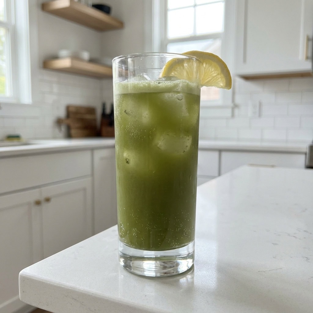 Matcha Ginger Tea Cocktail Recipe