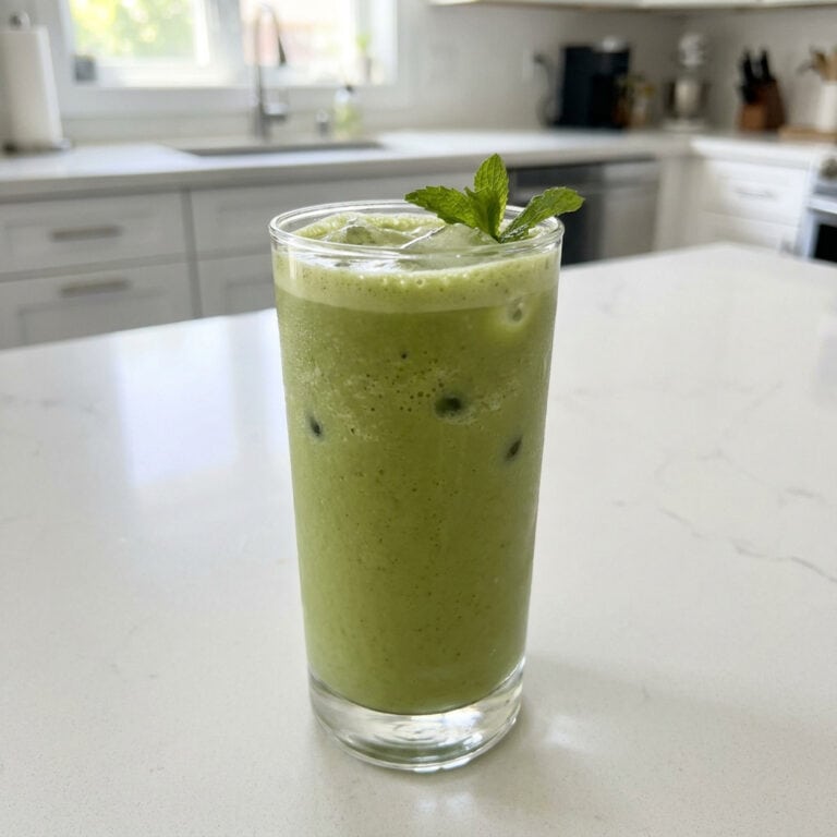 Matcha Hemp Smoothie Cocktail Recipe
