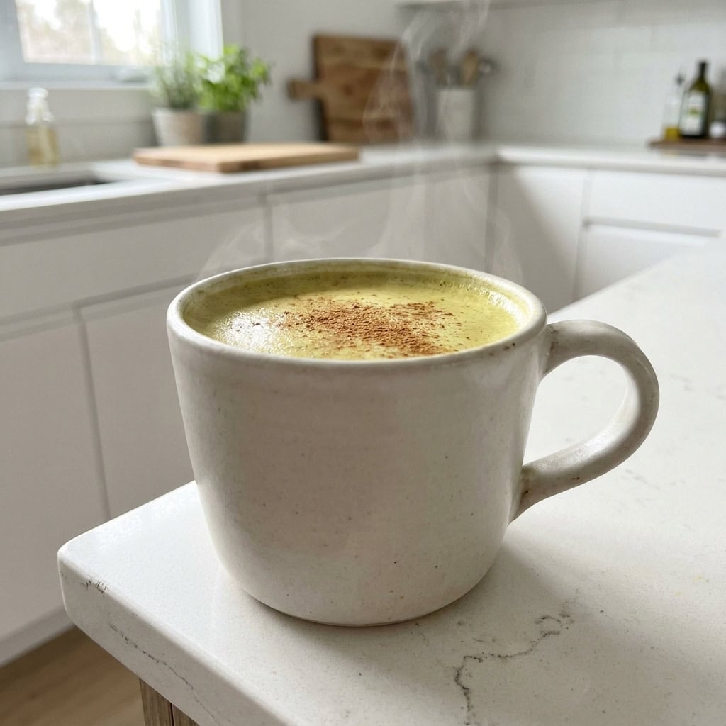Matcha Turmeric Elixir Cocktail Recipe