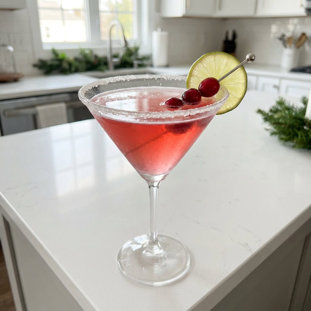 Mistletoe Martini Cocktail Recipe