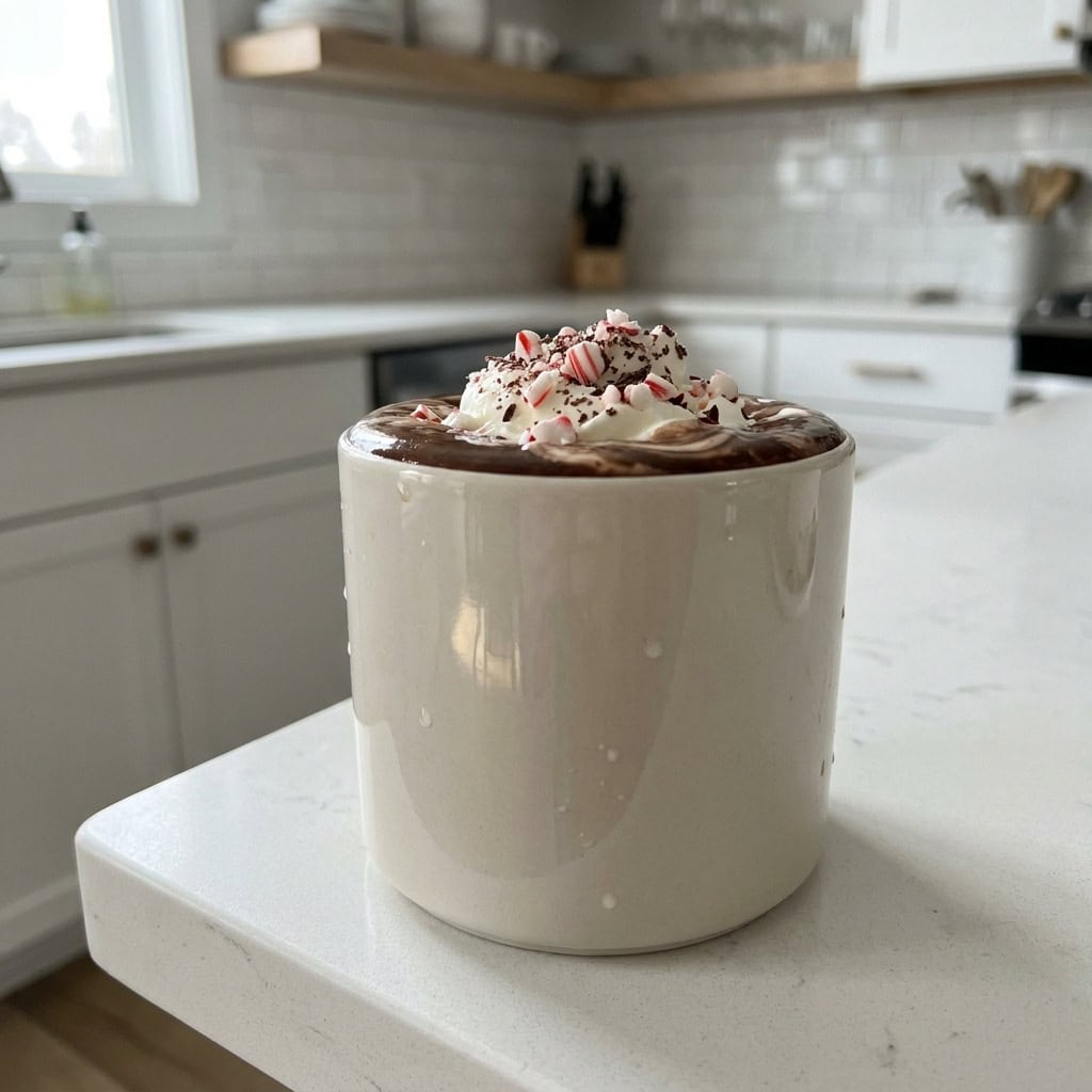 Peppermint Baileys Hot Chocolate Cocktail Recipe