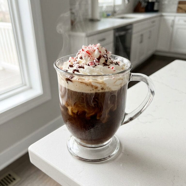 Peppermint Baileys Irish Coffee Cocktail Recipe