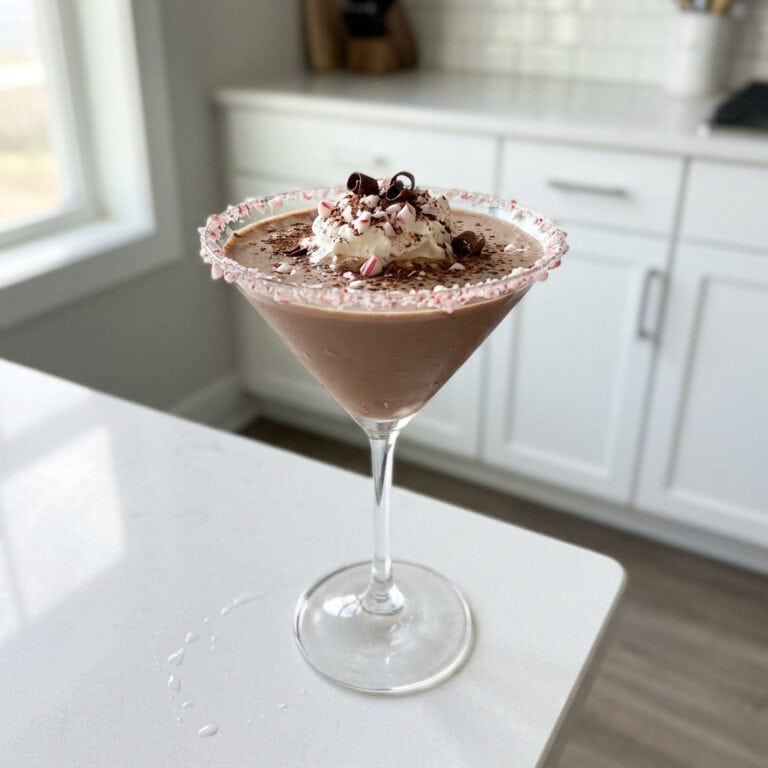 Peppermint Mocha Mocktail Recipe