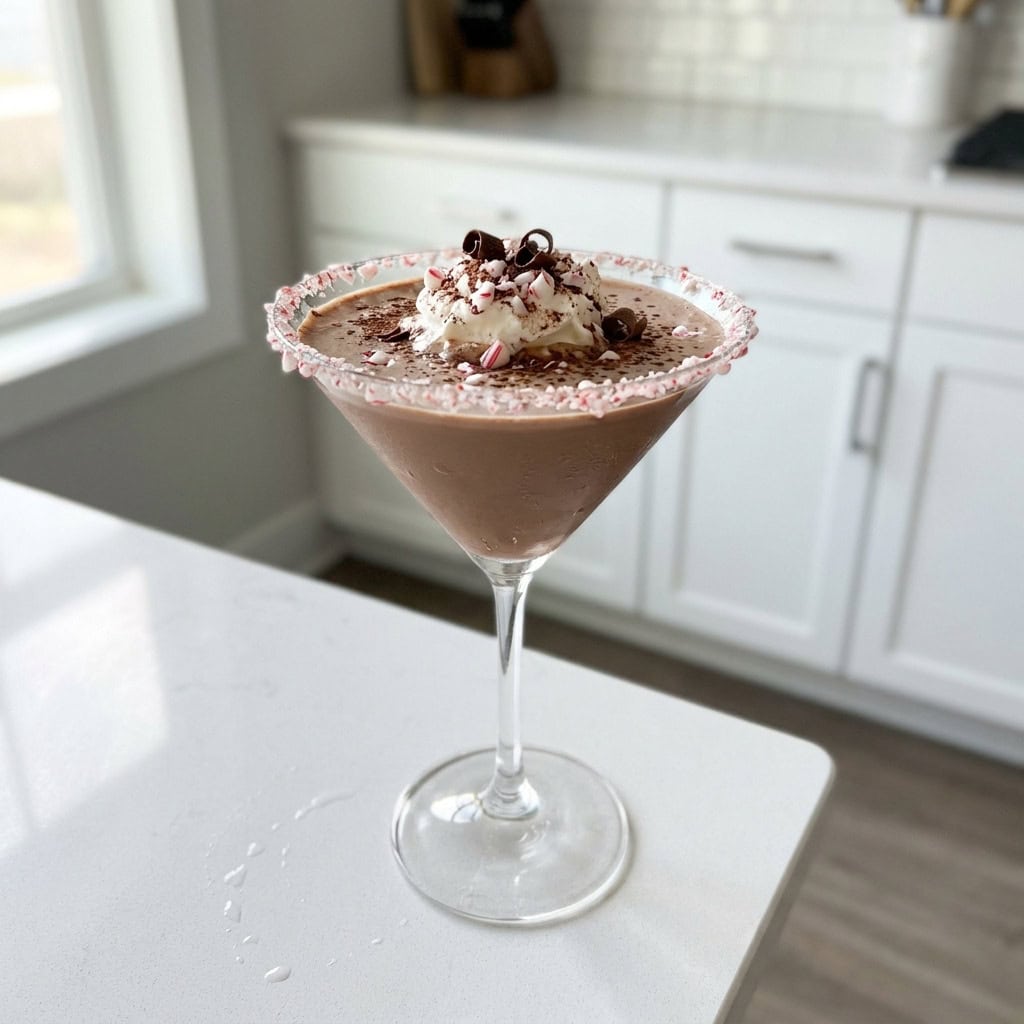 Peppermint Mocha Mocktail Recipe