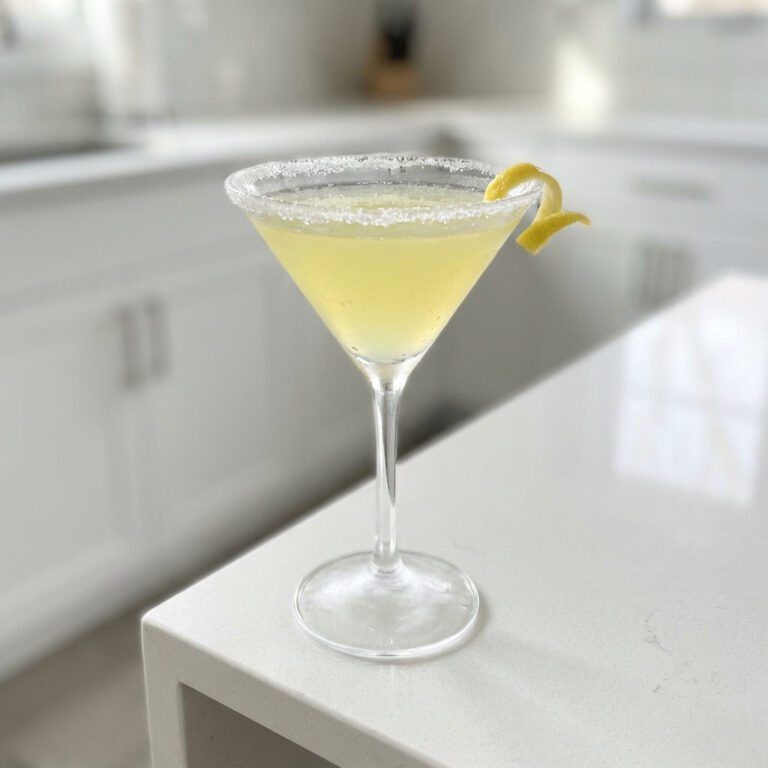 Peppermint Twist Lemon Drop Cocktail Recipe