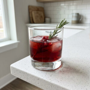 Pomegranate Manhattan Twist Cocktail Recipe