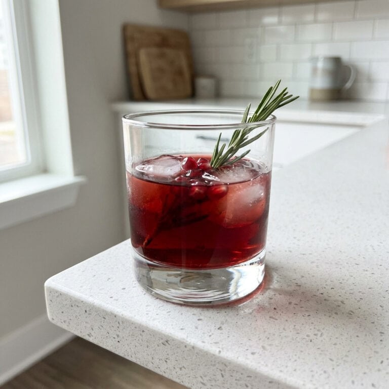 Pomegranate Manhattan Twist Cocktail Recipe