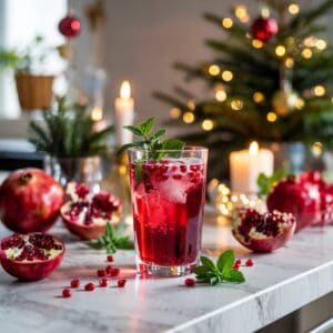 Pomegranate Pop Mocktail Recipe
