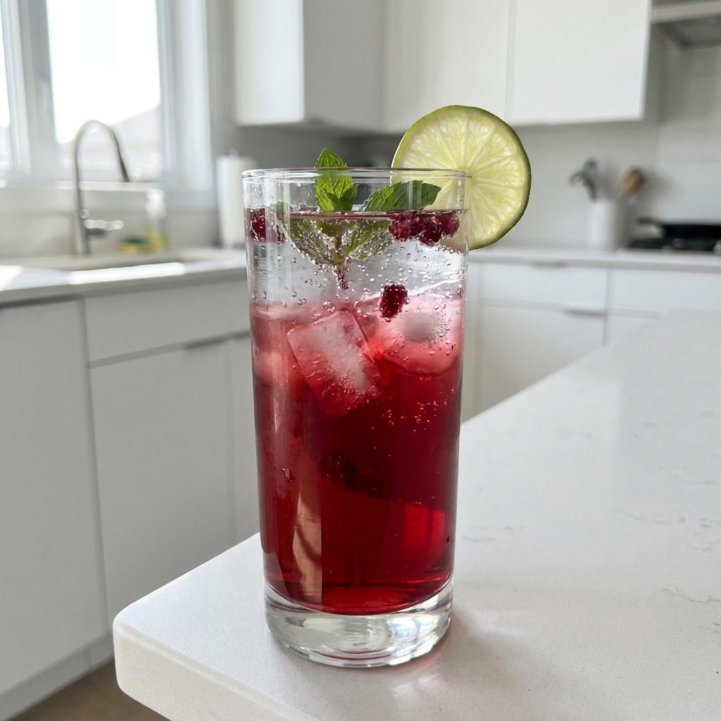 Pomegranate Pop Mocktail Recipe