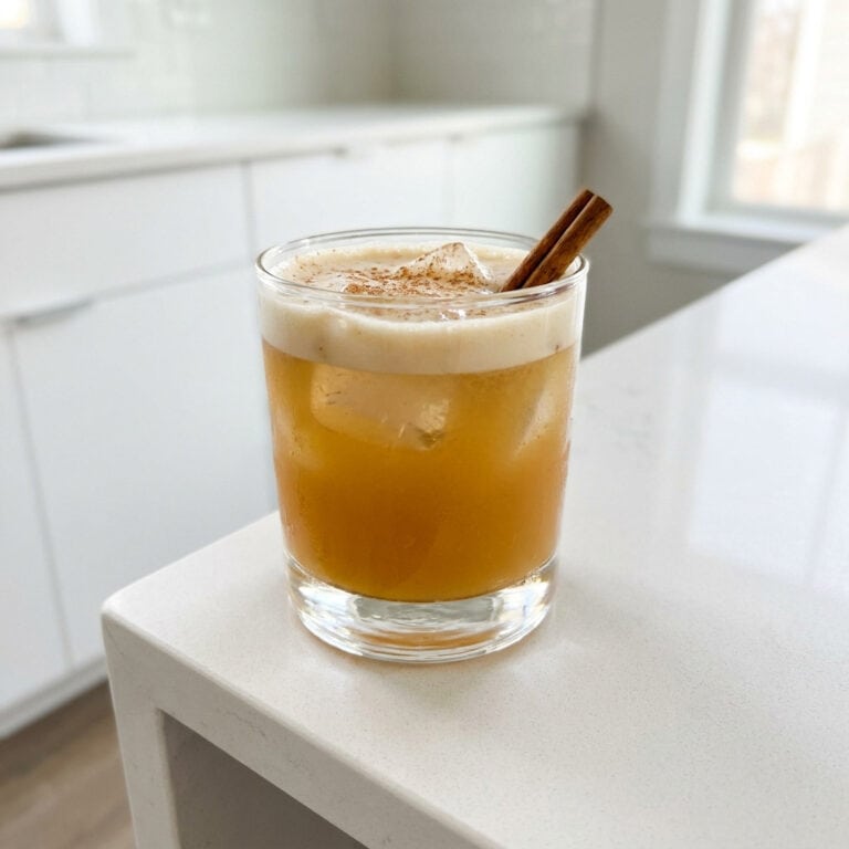 Pumpkin Spice Whiskey Sour Cocktail Recipe