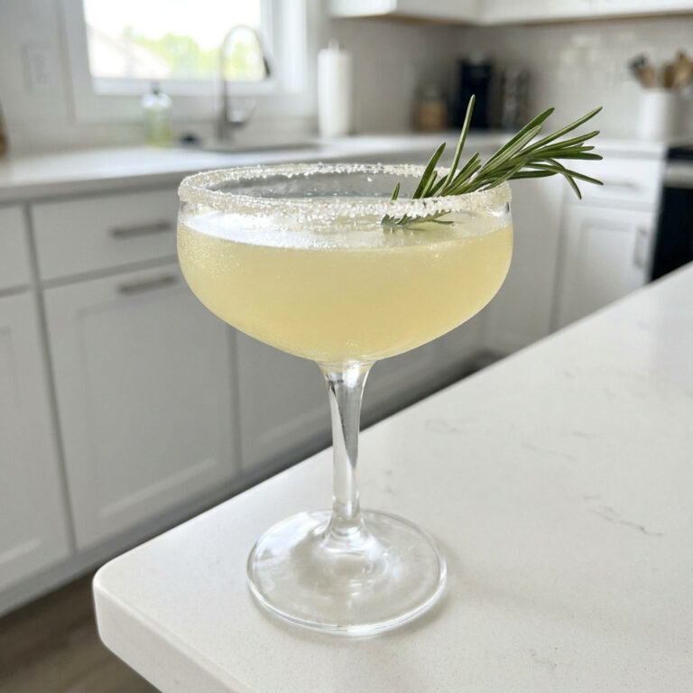 Rosemary Lemon Drop Cocktail Recipe