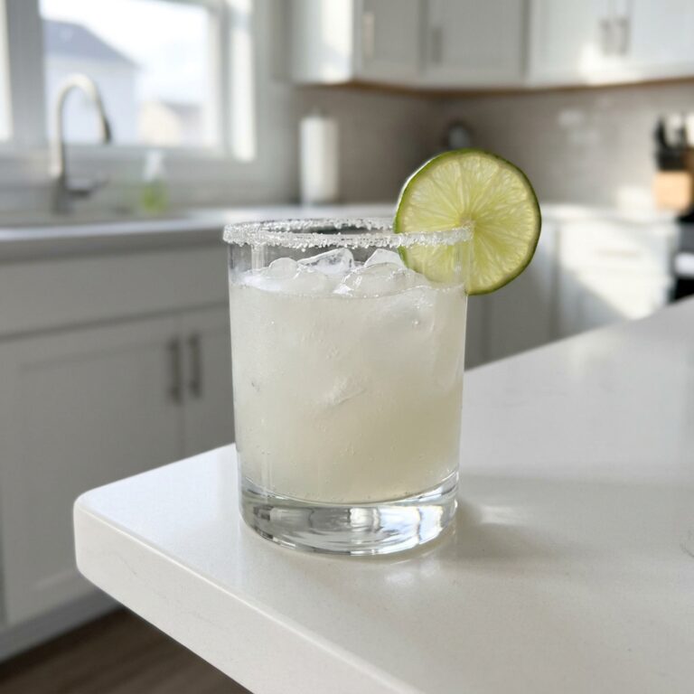 Snowflake Margarita Cocktail Recipe