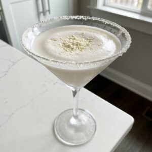 Snowflake Martini Cocktail Recipe