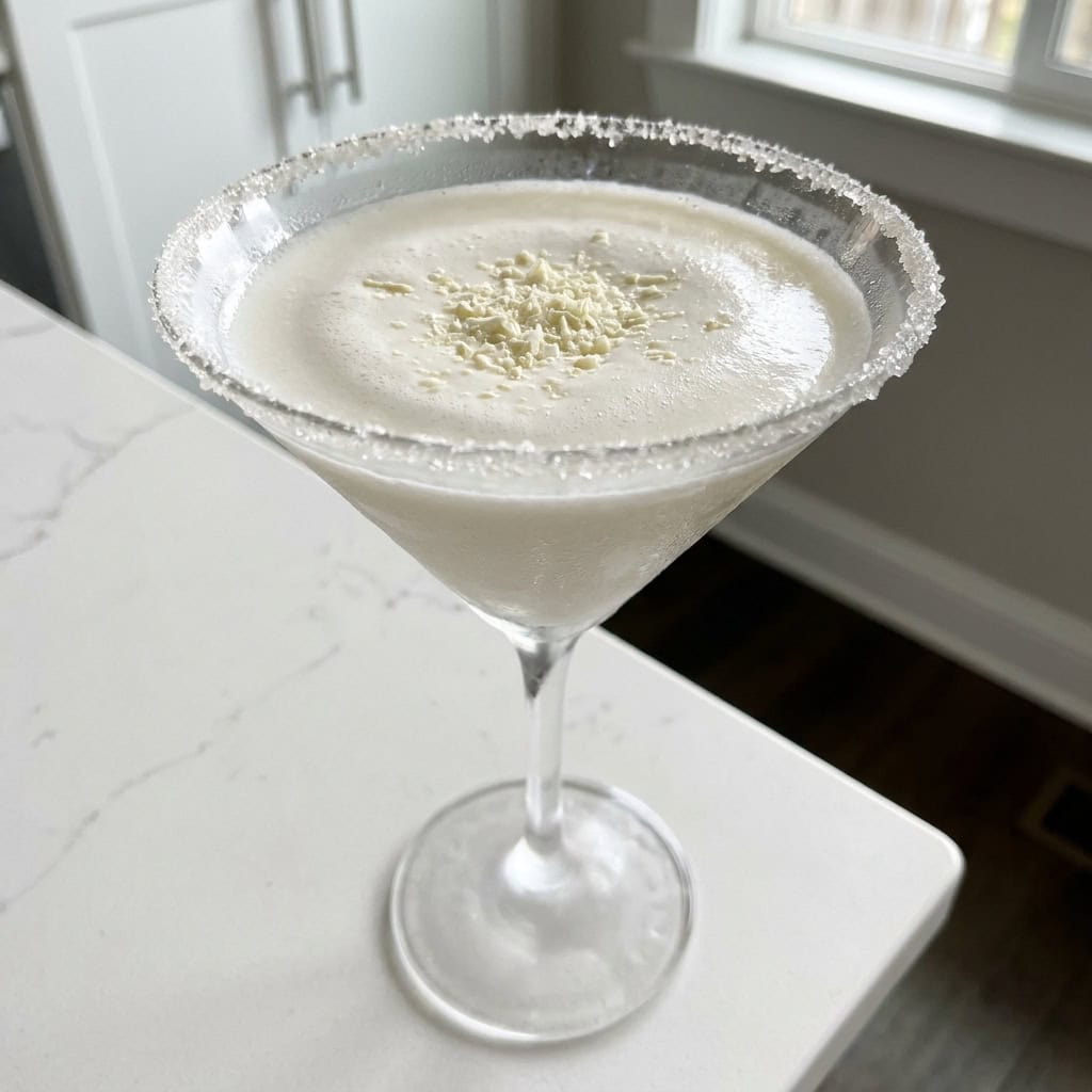 Snowflake Martini Cocktail Recipe