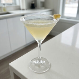 Spiced Ginger Lemon Drop Cocktail Recipe