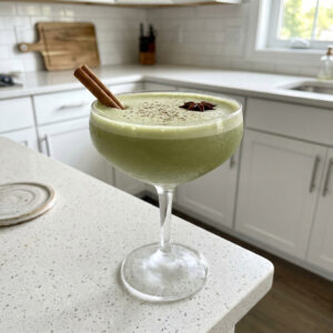 Spiced Matcha Chai Cocktail Recipe
