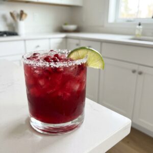 Spiced Pomegranate Margarita Cocktail Recipe