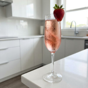 Strawberry Champagne Cocktail Recipe