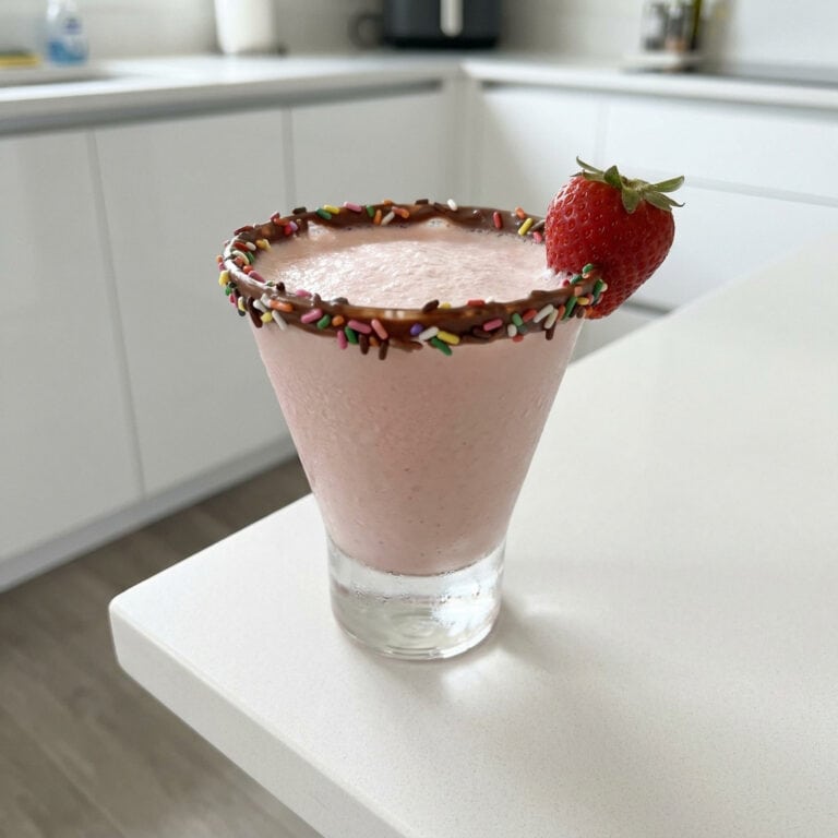 Strawberry Chocolate Martini Cocktail Recipe