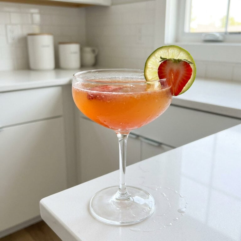 Strawberry Passionfruit Punch Mocktail Recipe